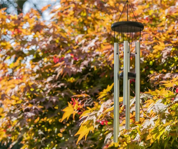 Der Klanggarten: Windspiel, und Co. sorgen für Erholung