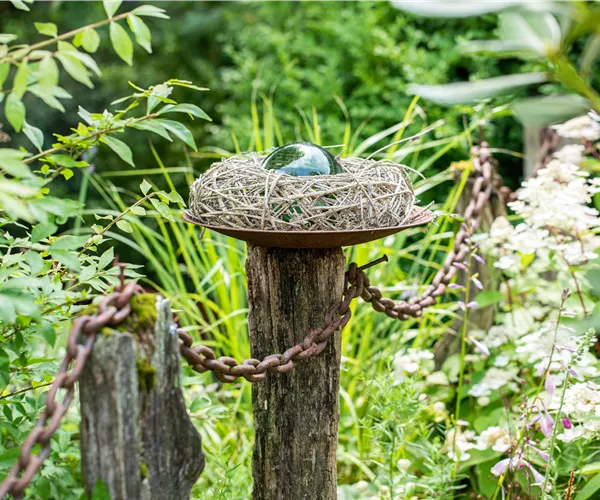 Gartengestaltung mit Dekor – fantasievolle Gartendekoration